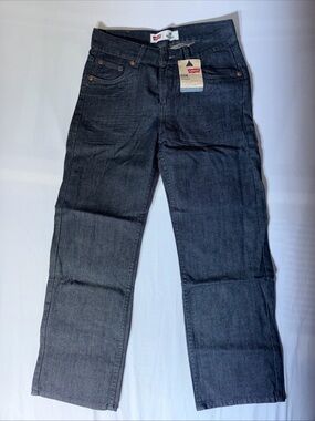 LEVI’S 550 Humboldt Relaxed Fit Tapered Denim Jean Gray Size 14 Reg 27x27 Gray